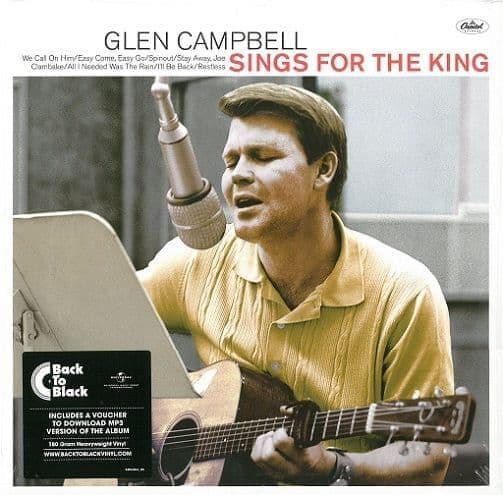 GLEN CAMPBELL Sings For The King Vinyl Record LP UMe 2018