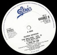 GLORIA ESTEFAN Cuts Both Ways Vinyl Record 12 Inch Epic 1990