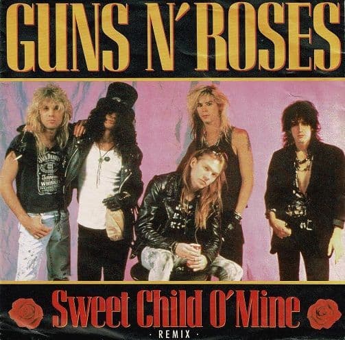 洋楽 GUNS N ROSES/ SWEET CHILD O'MINE 10\" UK Sweet Child O' Mine - YouTube