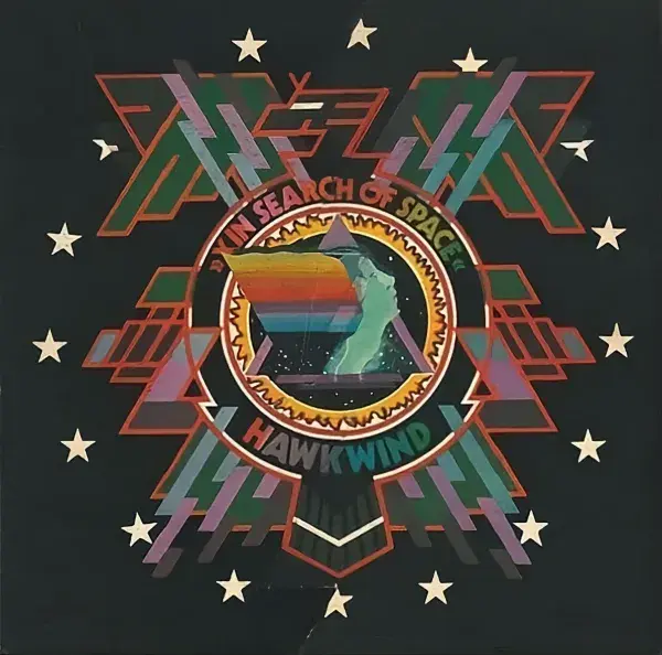 HAWKWIND In Search Of Space Vinyl Record LP United Artists 1971 Rare UK 1st Press Gimmix Sleeve A1U