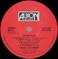HAZEL O'CONNOR Cover Plus Vinyl Record LP Albion 1981