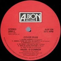 HAZEL O'CONNOR Cover Plus Vinyl Record LP Albion 1981