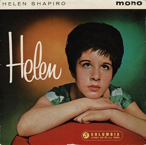 HELEN SHAPIRO Helen EP Vinyl Record 7 Inch Columbia 1961..