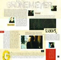 HERBERT GRÖNEMEYER Luxus Vinyl Record LP Grönland 1990