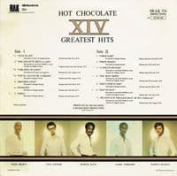 HOT CHOCOLATE XIV Greatest Hits Vinyl Record LP RAK 1977