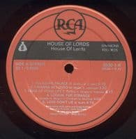 HOUSE OF LORDS House Of Lords Vinyl Record LP US RCA 1988