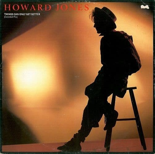 HOWARD JONES Things Can Only Get Better Vinyl Record 12 Inch WEA 1985.