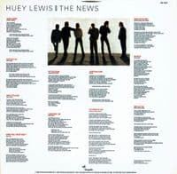 HUEY LEWIS AND THE NEWS Fore! Vinyl Record LP Chrysalis 1986