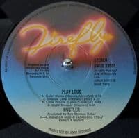 HUSTLER Play Loud Vinyl Record LP Firefly 1975