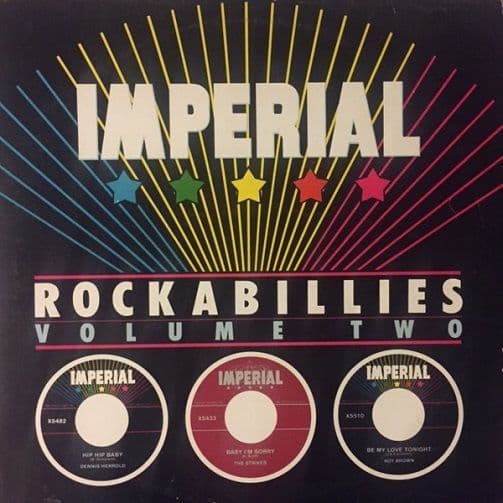 Imperial Rockabillies Volume Two Vinyl Record LP United Artists 1979