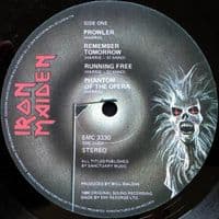 IRON MAIDEN Iron Maiden Vinyl Record LP EMI 1980