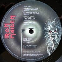 IRON MAIDEN Iron Maiden Vinyl Record LP EMI 1980