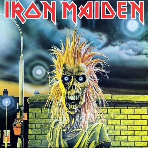 IRON MAIDEN Iron Maiden Vinyl Record LP EMI 1980