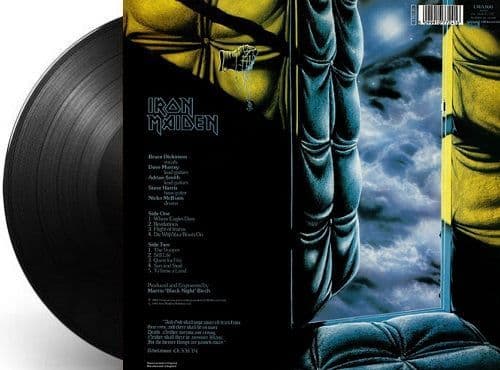 IRON MAIDEN Piece Of Mind Vinyl Record LP EMI 1984