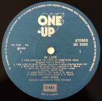 JACK JONES In Love Vinyl Record LP One-Up