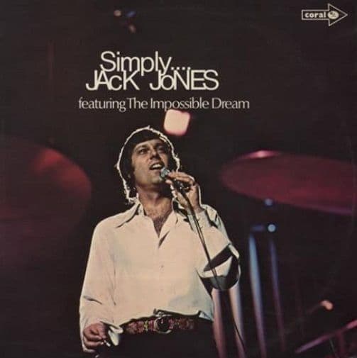 JACK JONES Simply.... Jack Jones Vinyl Record LP Coral 1972