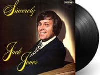JACK JONES Sincerely Vinyl Record LP Coral 1973