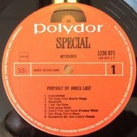 JAMES LAST Portrait Of James Last Vinyl Record LP Dutch Polydor