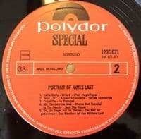JAMES LAST Portrait Of James Last Vinyl Record LP Dutch Polydor