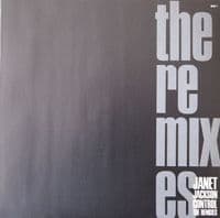 JANET JACKSON Control - The Remixes Vinyl Record LP A&M 1987