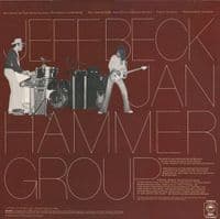 JEFF BECK WITH THE JAN HAMMER GROUP Live Vinyl Record LP Epic 1977