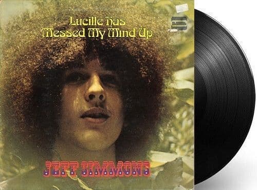 JEFF SIMMONS Lucille Has Messed My Mind Up Vinyl Record LP