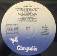JETHRO TULL A Vinyl Record LP Spanish Chrysalis 1980