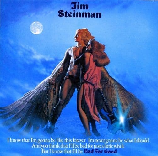 JIM STEINMAN Bad For Good Vinyl Record LP Epic 1981