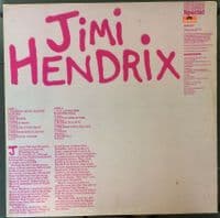 JIMI HENDRIX Jimi Hendrix Vinyl Record LP Polydor 1975.