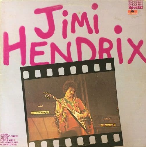 JIMI HENDRIX Jimi Hendrix Vinyl Record LP Polydor 1975.