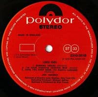 JIMI HENDRIX Loose Ends Vinyl Record LP Polydor 1974