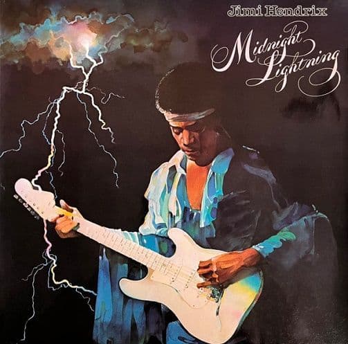 JIMI HENDRIX Midnight Lightning Vinyl Record LP Polydor 1975