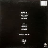 JIMMY PAGE Outrider Vinyl Record LP US Geffen 1988