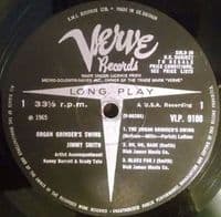 JIMMY SMITH Organ Grinder Swing Vinyl Record LP Verve 1965