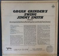 JIMMY SMITH Organ Grinder Swing Vinyl Record LP Verve 1965