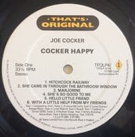 JOE COCKER Jamaica Say You Will / Cocker Happy Vinyl Record LP Castle Communications 1988