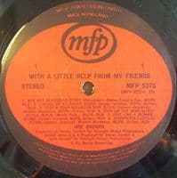 JOE COCKER With A Little Help From My Friends Vinyl Record LP MFP 1971