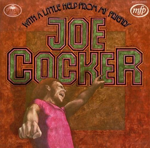 JOE COCKER With A Little Help From My Friends Vinyl Record LP MFP 1971