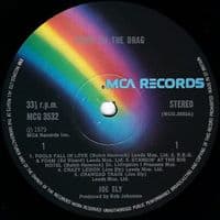 JOE ELY Down On The Drag Vinyl Record LP MCA 1979