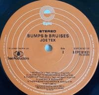 JOE TEX Bumps & Bruises Vinyl Record LP Epic 1976