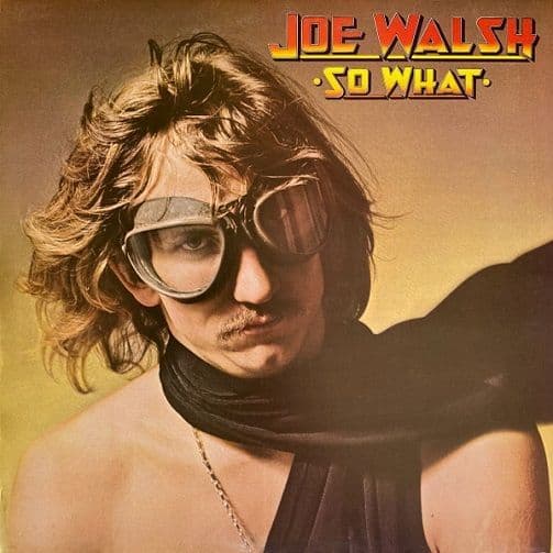 JOE WALSH So What Vinyl Record LP ABC 1974