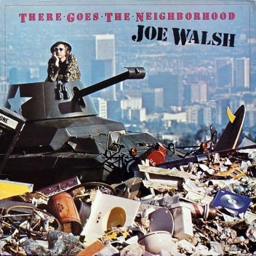 JOE WALSH There Goes The Neighborhood Vinyl Record LP Portuguese Asylum 1981