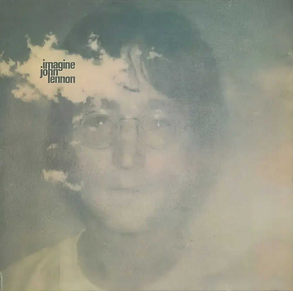 JOHN LENNON Imagine Vinyl Record LP Apple 1971 UK 1st Pressing 1U/1U Porky Pecko + Poster & Postcard