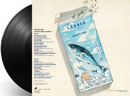 JOHN LENNON PLASTIC ONO BAND Shaved Fish Vinyl Record LP Apple 1975
