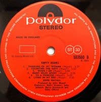 JOHN MAYALL Empty Rooms Vinyl Record LP Polydor 1969
