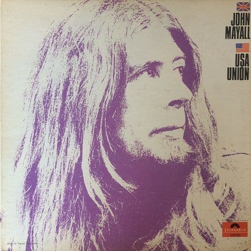 JOHN MAYALL USA Union Vinyl Record LP Canadian Polydor 1970