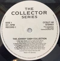 JOHNNY CASH The Johnny Cash Collection Vinyl Record LP Castle Communications 1986