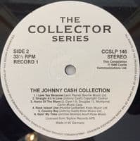 JOHNNY CASH The Johnny Cash Collection Vinyl Record LP Castle Communications 1986
