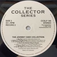 JOHNNY CASH The Johnny Cash Collection Vinyl Record LP Castle Communications 1986