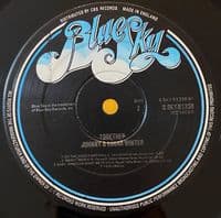 JOHNNY & EDGAR WINTER Together Vinyl Record LP Blue Sky 1976